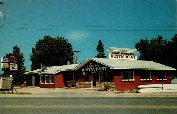 Bears Country Inn - Old Postcard Photo (newer photo)